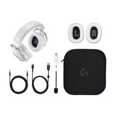 Logitech G Pro X 2 Wireless Headphones - Exceptional Sound & Comfort in White